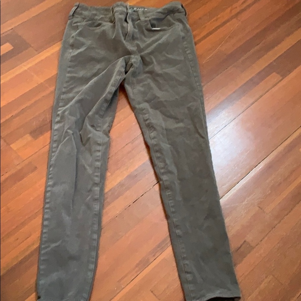 Gray jeans